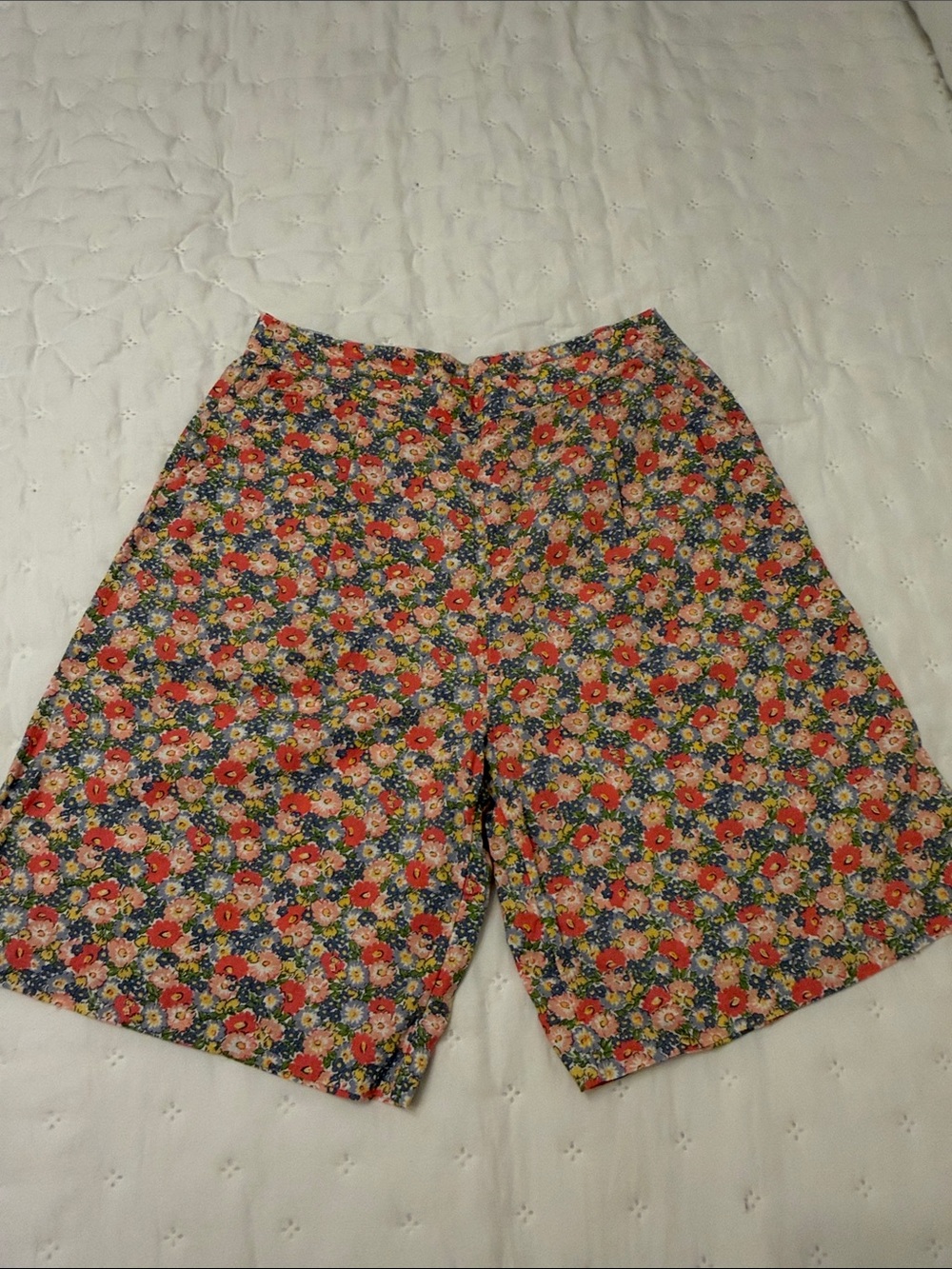 Polo by Ralph Lauren Floral Bermuda Shorts in Navy, Red, Pink